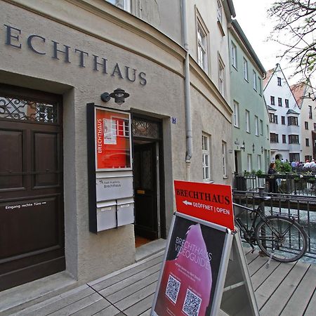 Gemuetliche Oase In Der Innenstadt, Zwei Minuten Zum Rathaus Augsburgo Exterior foto